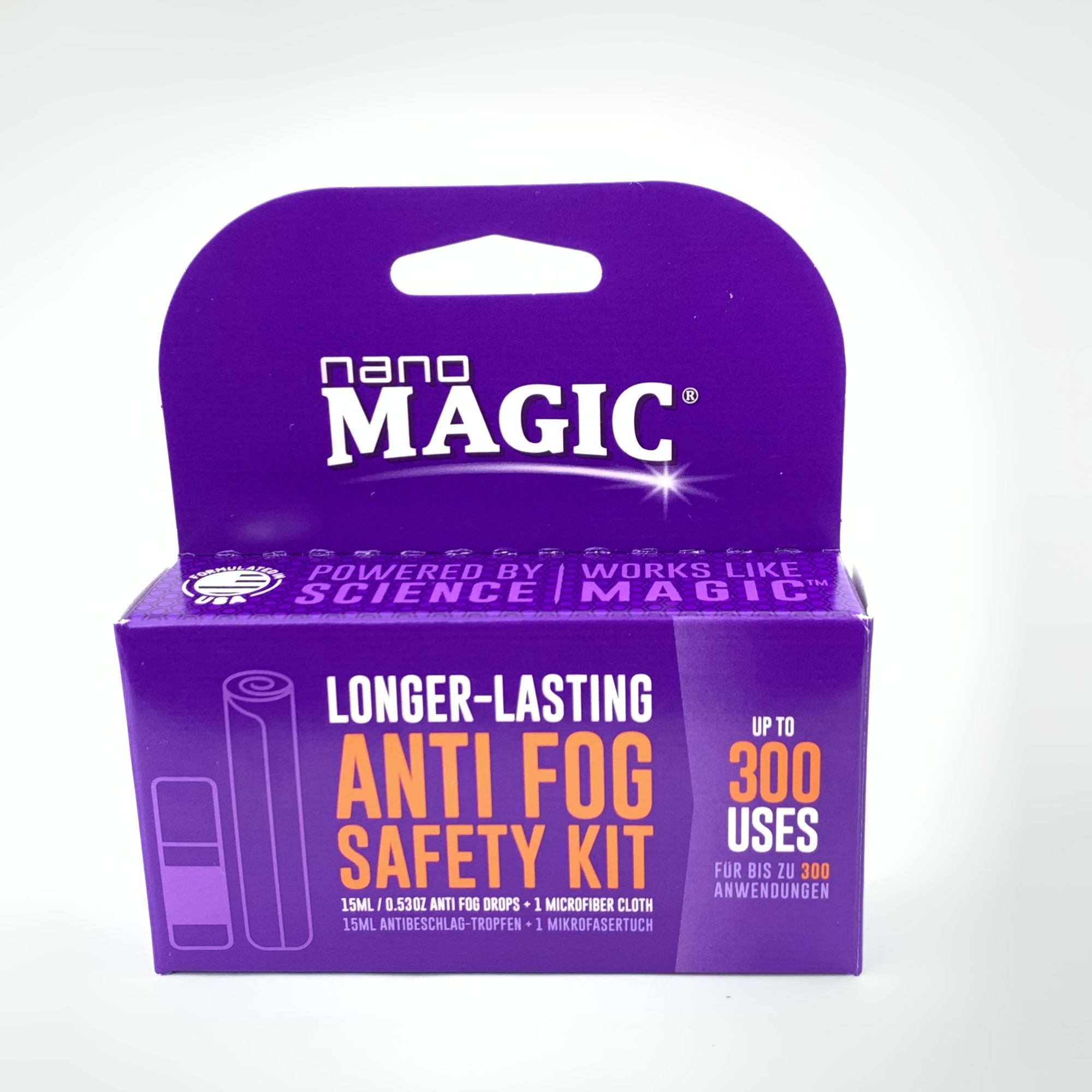 nano MAGIC ANTI FOG SAFETY KIT 15 ml + utierka z kvalitného mikrovlákna